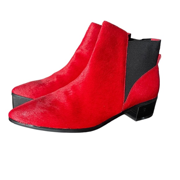 Halogen Skylar Red Booties - Picture 1 of 4